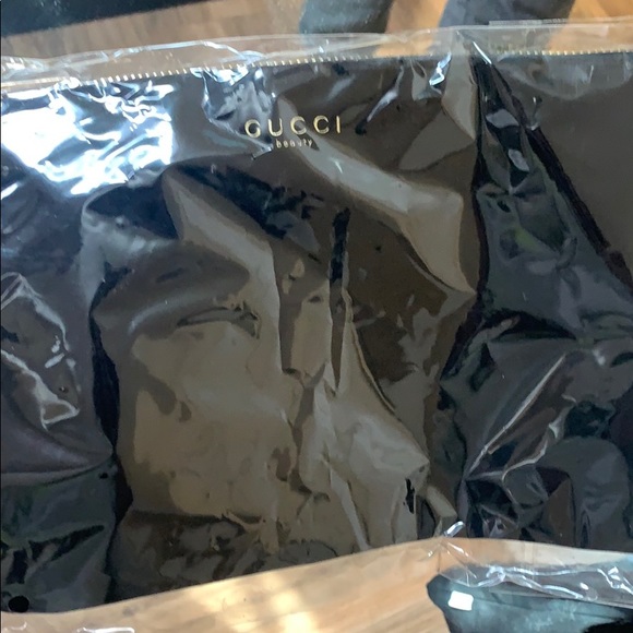 Gucci cosmetic bag. Velvet - Picture 3 of 3